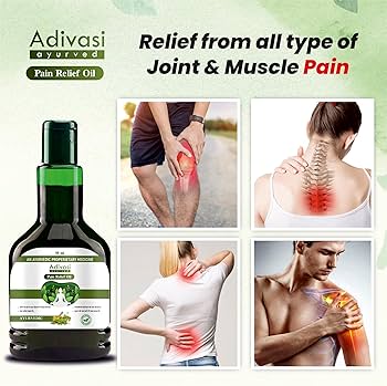 Adivasi Ayurvedic Pain Relief Oil 100ml(Pack Of 2)